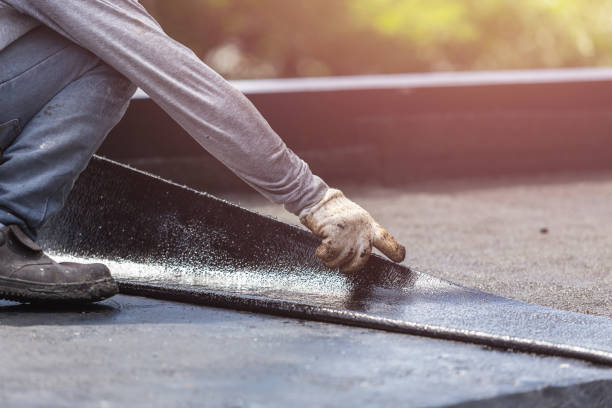 Professional Crawl Space Encapsulation technician working in Columbia Station, OH